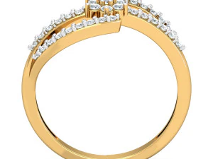 diamond ring for ladies 3D Print Model
