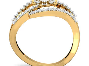 diamond ring for ladies 3D Print Model