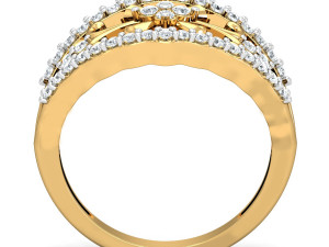 diamond ring for ladies 3D 打印模型