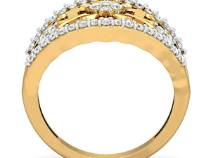 diamond ring for ladies 3D Print Model