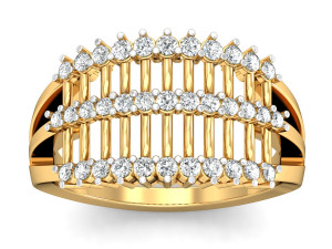 diamond ring for ladies 3D Print Model
