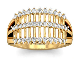 diamond ring for ladies 3D Print Model