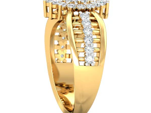 diamond ring for ladies 3D Print Model