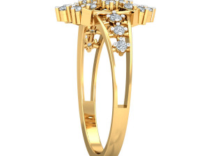 diamond ring for ladies Modèles 3D en vedette