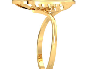 diamond ring for ladies 3D Baskı Modeli