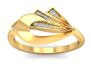 diamond ring for ladies 3D Print Model