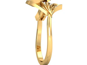 diamond ring for ladies 3D Print Model