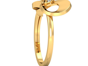 diamond ring for ladies Modèles 3D en vedette