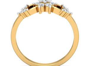 diamond ring for ladies 3D Print Model