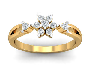 diamond ring for ladies 3D 打印模型