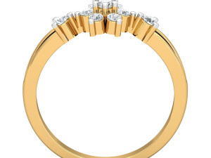 diamond ring for ladies 3D 打印模型