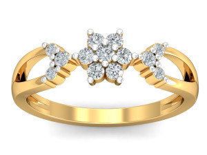 diamond ring for ladies 3D 프린트 모델