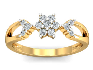 diamond ring for ladies 3D Print Model