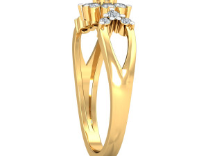 diamond ring for ladies 3D 프린트 모델