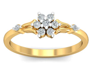 diamond ring for ladies 3D Print Model