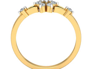 diamond ring for ladies 3D Print Model