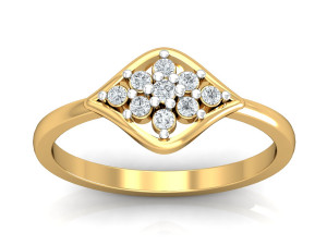 diamond ring for ladies 3D Druckmodell