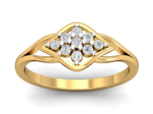 diamond ring for ladies 3D-printmodel