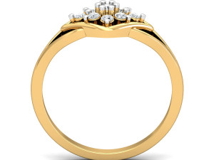 diamond ring for ladies 3D-printmodel