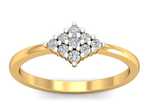 diamond ring for ladies 3D Принт Модель