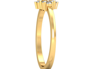 diamond ring for ladies 3D Принт Модель