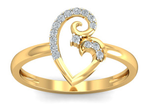 diamond ring for ladies 3D 프린트 모델