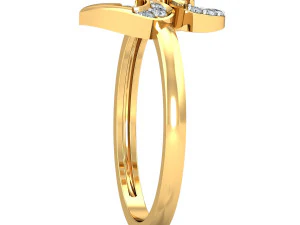diamond ring for ladies 3D Print Model