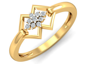 diamond ring for ladies 3D 打印模型