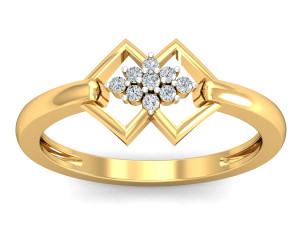 diamond ring for ladies 3D Print Model