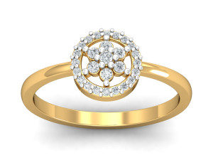 diamond ring for ladies 3D 打印模型