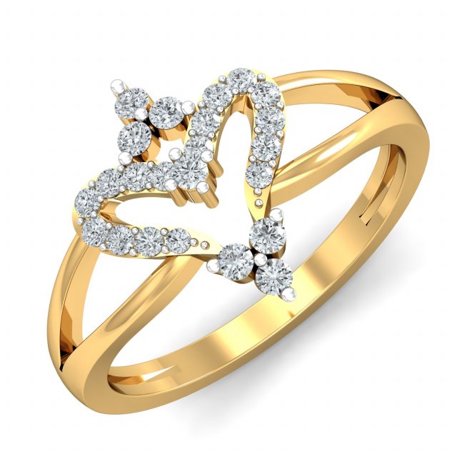 diamond ring for ladies 3D-printmodel .c4d .max .obj .3ds .fbx .stl .blend 