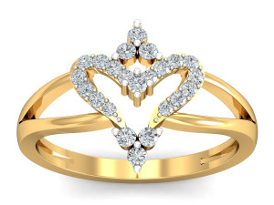 diamond ring for ladies 3D-printmodel