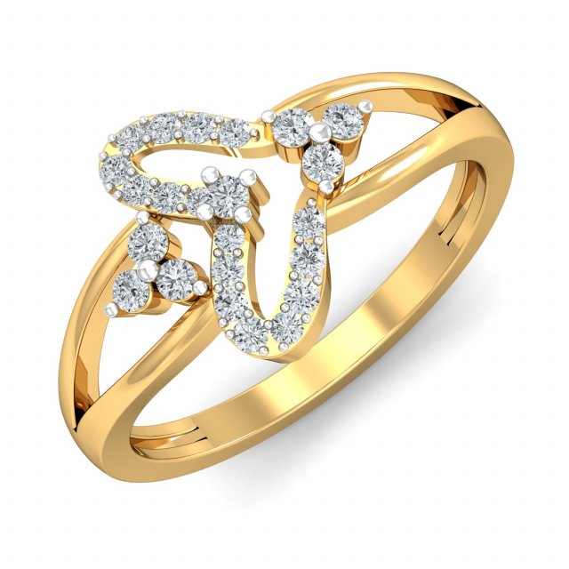 diamond ring for ladies Modello di stampa 3D .c4d .max .obj .3ds .fbx .stl .blend 