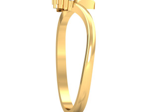 diamond ring for ladies Modello di stampa 3D