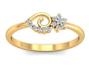 diamond ring for ladies 3D Print Model
