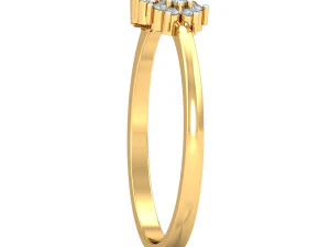 diamond ring for ladies 3D Print Model
