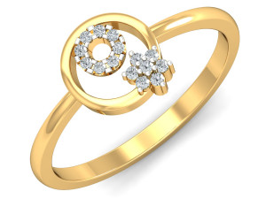 diamond ring for ladies Modèles 3D en vedette