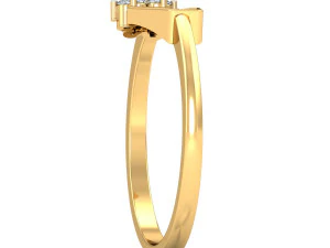 diamond ring for ladies 3D Print Model