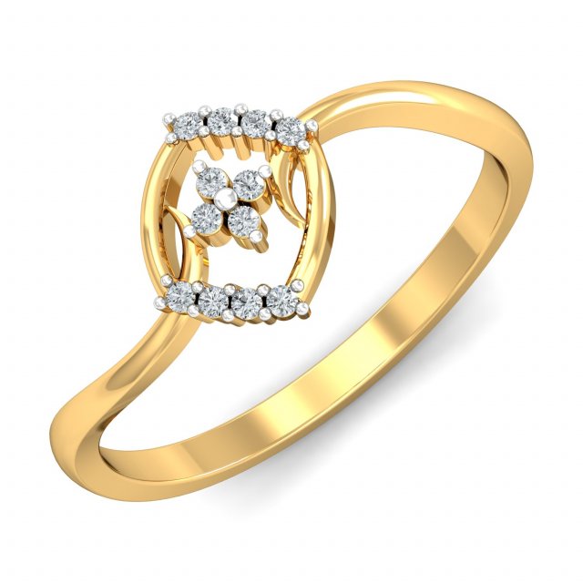 diamond ring for ladies 3D Print Model .c4d .max .obj .3ds .fbx .stl .blend 