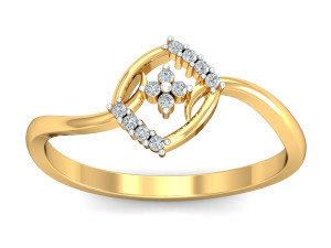 diamond ring for ladies 3D Print Model