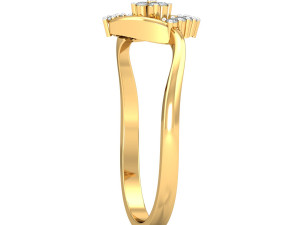 diamond ring for ladies 3D Print Model