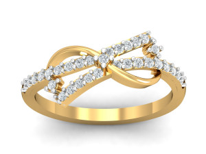 diamond ring for ladies Modèles 3D en vedette
