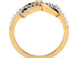 diamond ring for ladies Modèles 3D en vedette