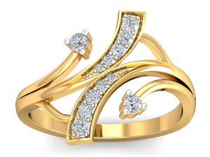 diamond ring for ladies 3Dプリントモデル