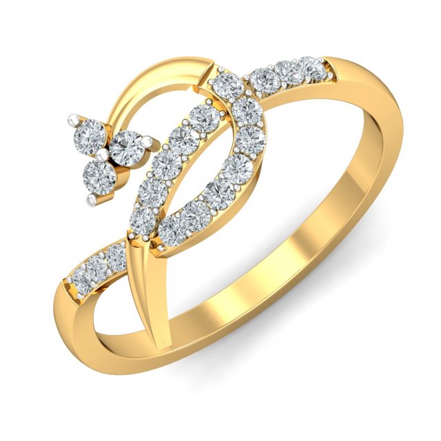 diamond ring for ladies Modelo de impresión 3D .c4d .max .obj .3ds .fbx .stl .blend 