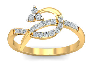 diamond ring for ladies Modelo de impresión 3D