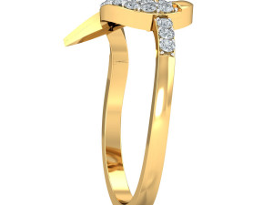 diamond ring for ladies Modelo de impresión 3D