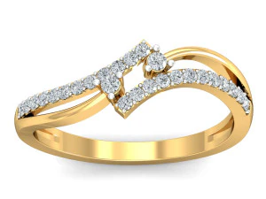 diamond ring for ladies 3D Print Model
