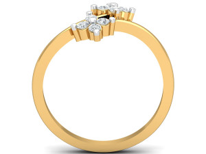 diamond ring for ladies 3D 打印模型