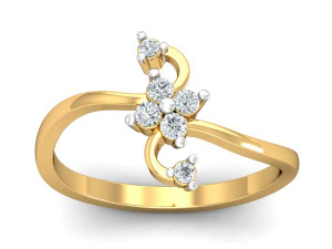 diamond ring for ladies 3D Print Model